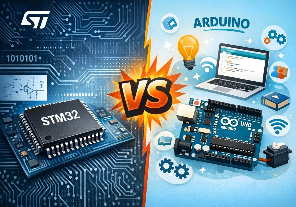 STM32とArduino:組み込みシステムについて最初に学ぶべきはどれですか?